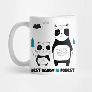 Best Daddy In Forest Panda Edition Mug